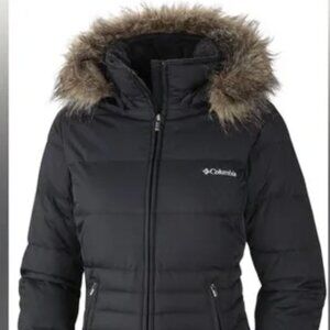 Columbia Black Down Parka XS